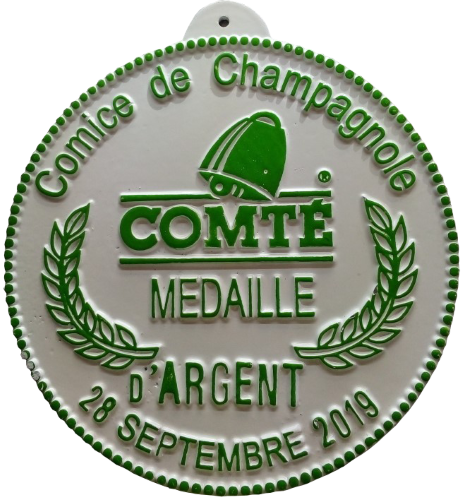 Médaille d'Argent au Comice de Champagnole 2019